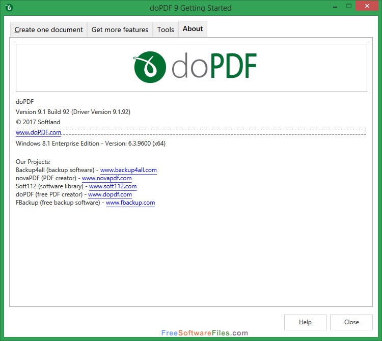 doPDF 9.0 Build 225 Offline Installer Download