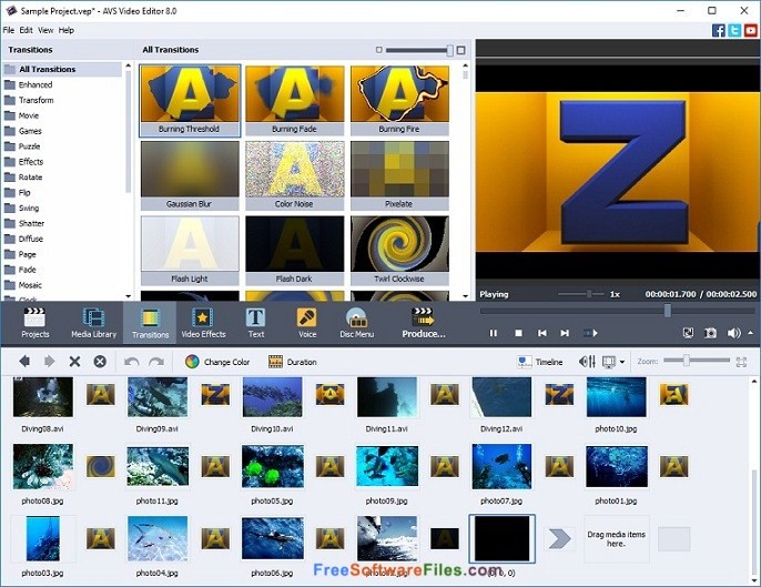 AVS Video Editor 8.1 Free Download for Windows PC