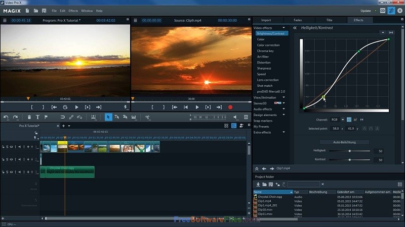 MAGIX Video Pro X 16.0 Free Download for Windows PC