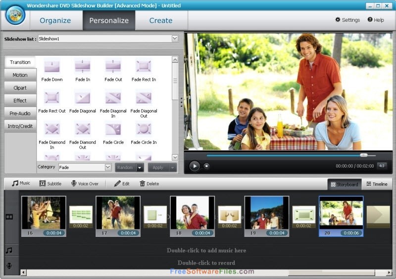 Wondershare DVD Slideshow Builder Deluxe 6.7 Free Download for Windows PC