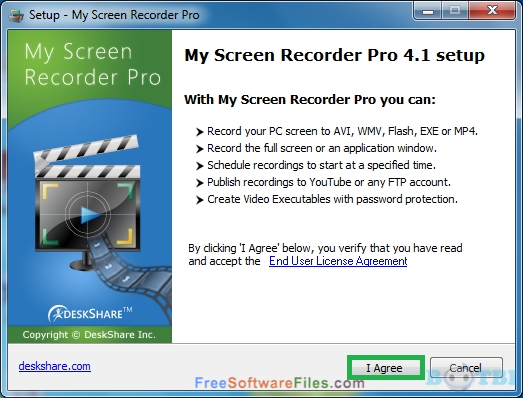 DeskShare My Screen Recorder Pro 5.14 Offline Installer Download