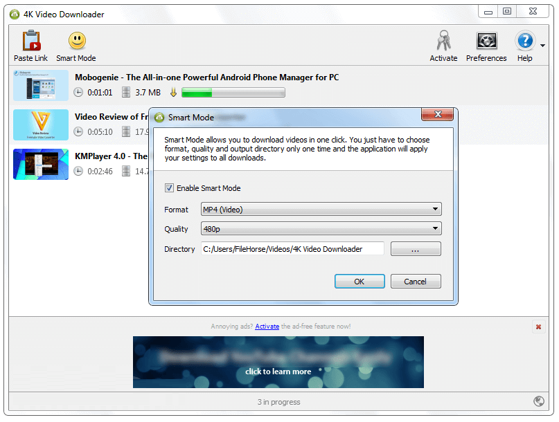 4K Video Downloader 4.4 Free Download for Windows PC