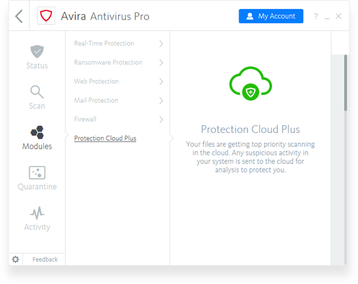 Free Avira Antivirus Pro 2018 v15.0
